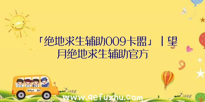 「绝地求生辅助009卡盟」|望月绝地求生辅助官方